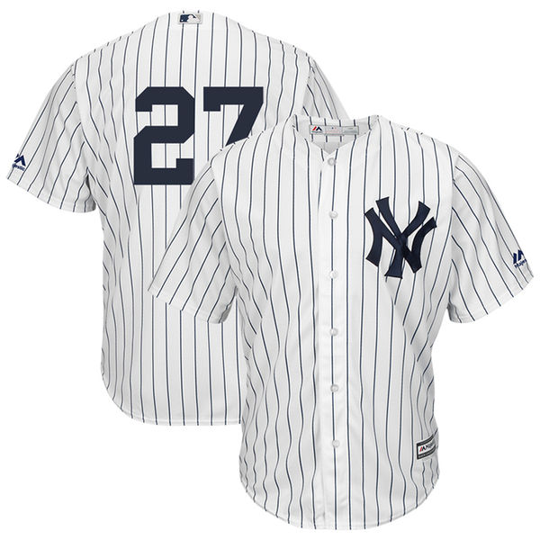 Don Mattingly No Name Jersey - Yankees Replica Home Number Only Jersey