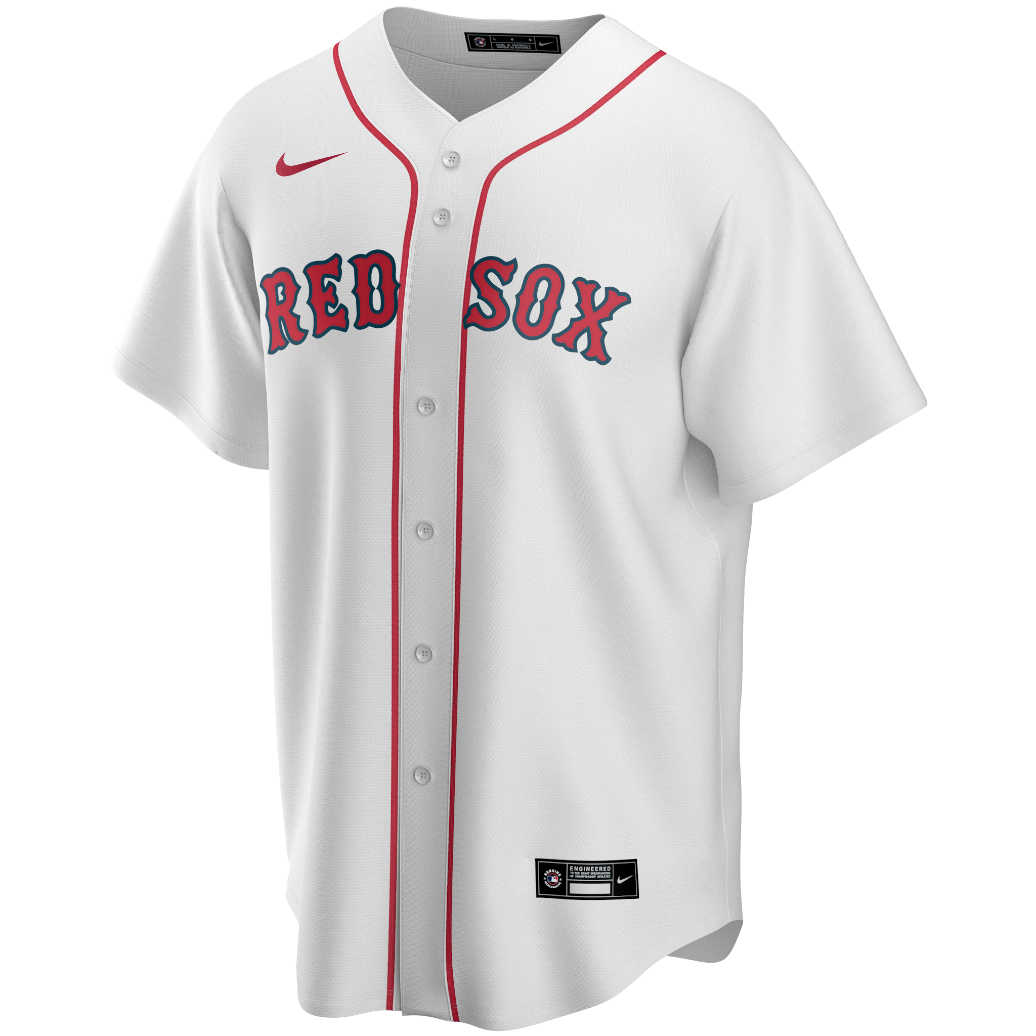 Boston Red Sox Home Uniform - American League (AL) - Chris