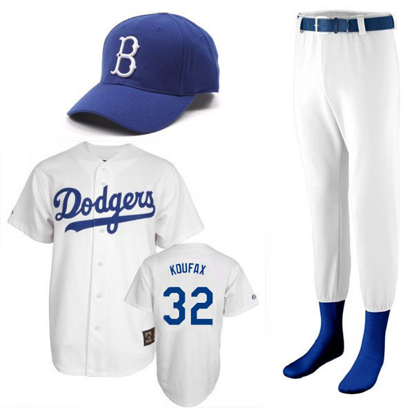 Sandy Koufax Youth Jersey - Dodgers Cooperstown Kids Home Jersey