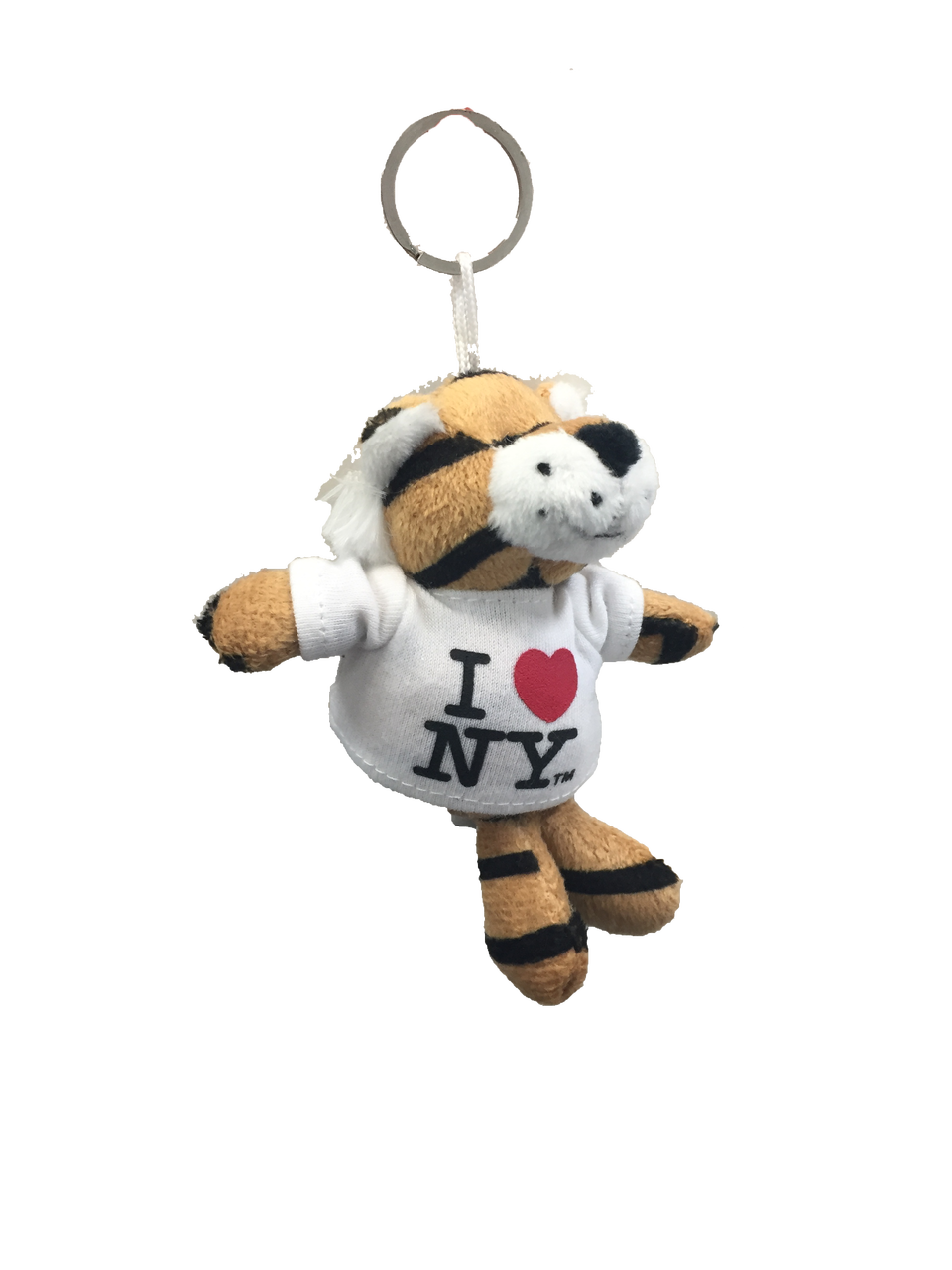 I Love NY Panda Bear Plush Key Chain